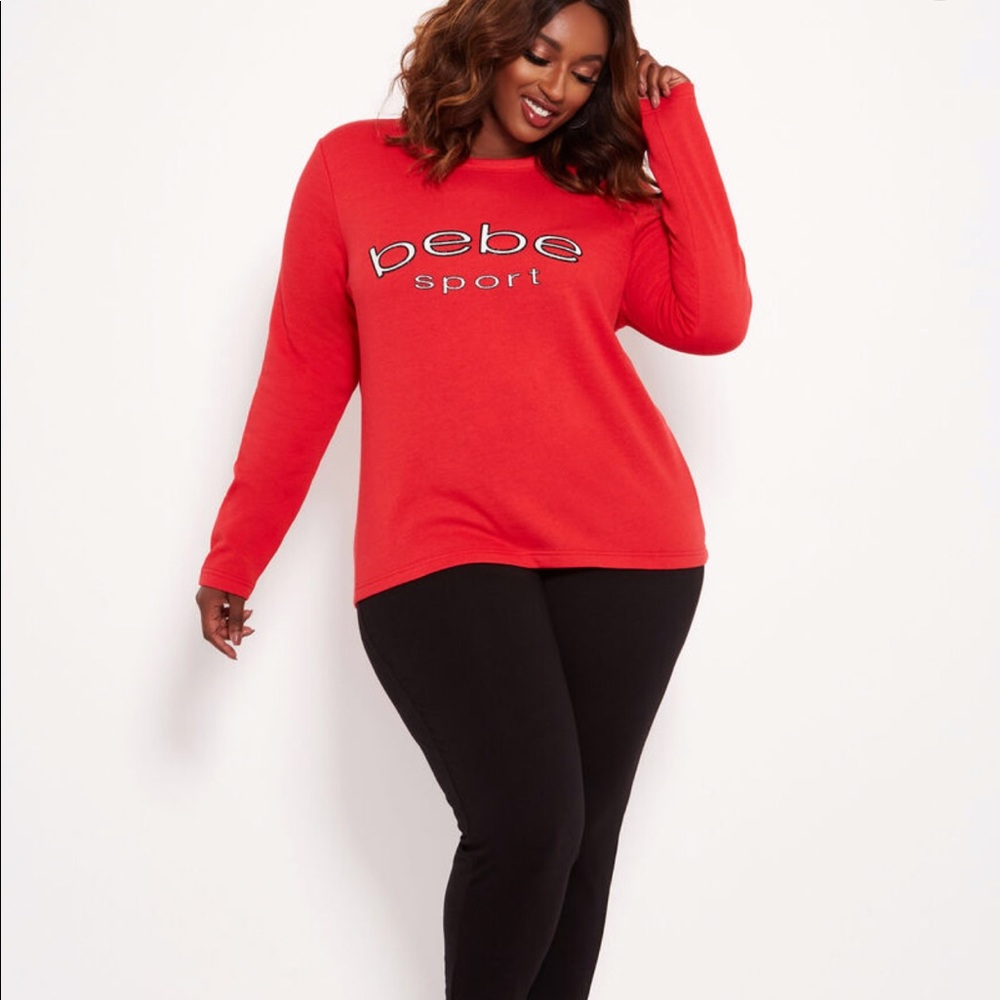 | BEBE | oversized sweatshirt. Size S.